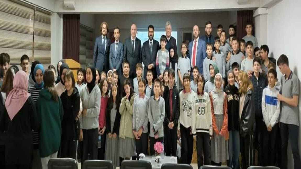 ORDU İL MÜFTÜSÜ SAYIN DR. İSMAİL ÇİÇEK HOCAMIZIN OKULUMUZU ZİYARETİ...